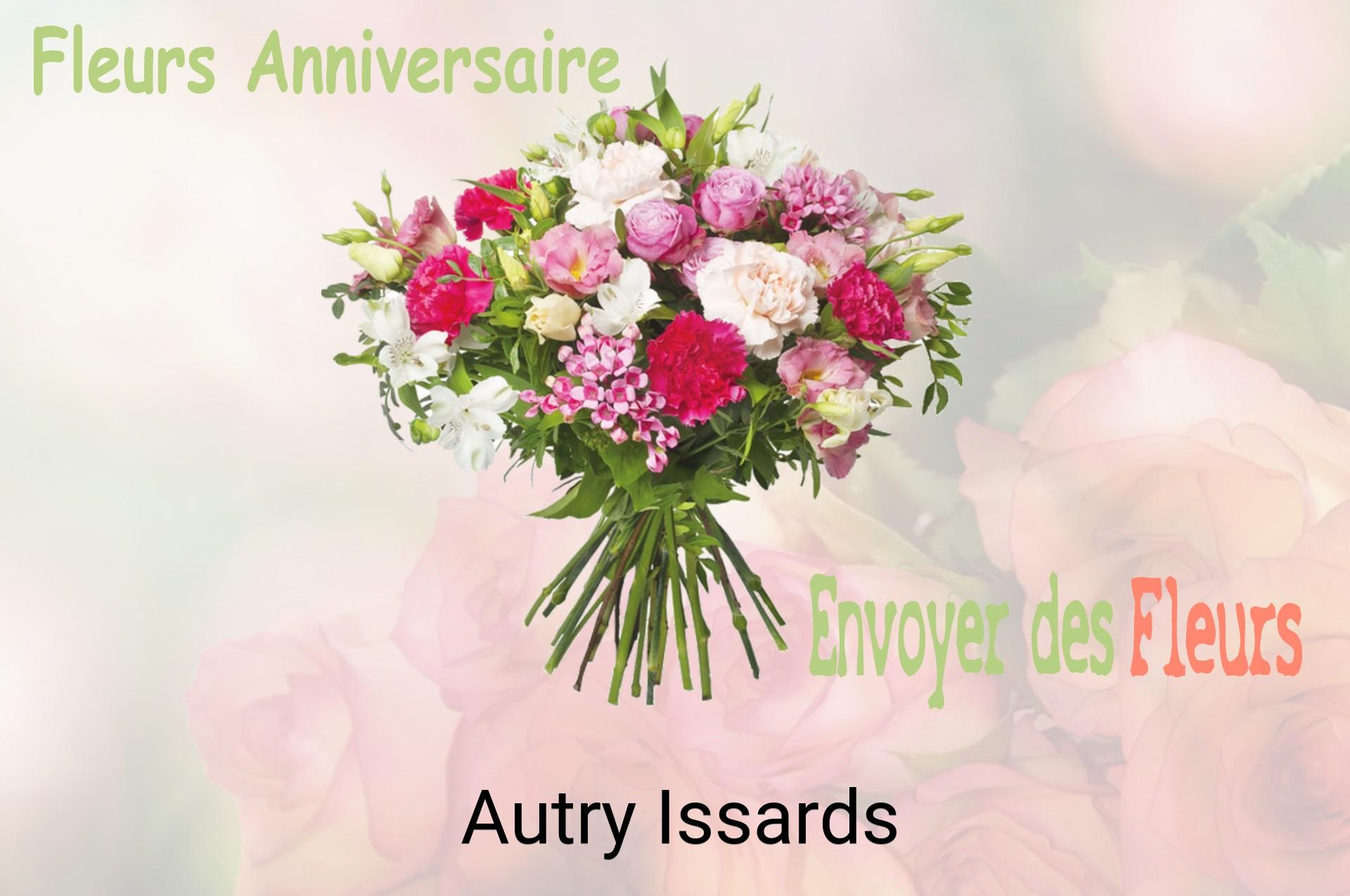 Bouquet de fleurs d’anniversaire livré à Autry-Issards
